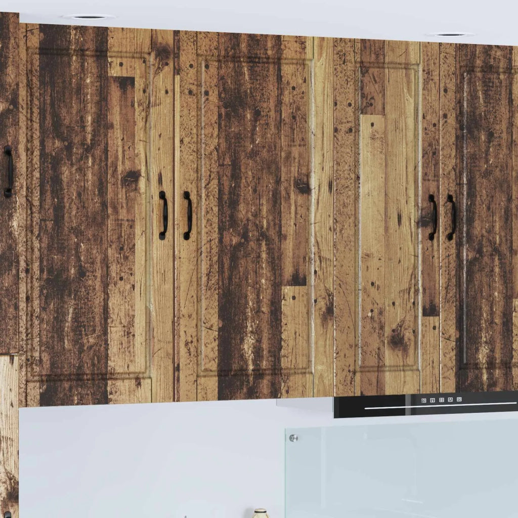 Armadietto a muro PORTO Legno vecchio 50 x 31 x 100 cm