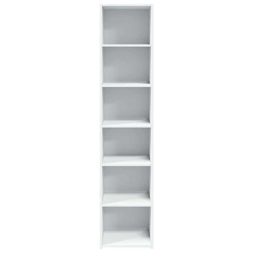 Credenza cassettiera cassettiera mobile contenitore organizer cucina soggiorno soggiorno alto 40 x 41 x 185 cm derivati ​​del legno bianco 02_0032448