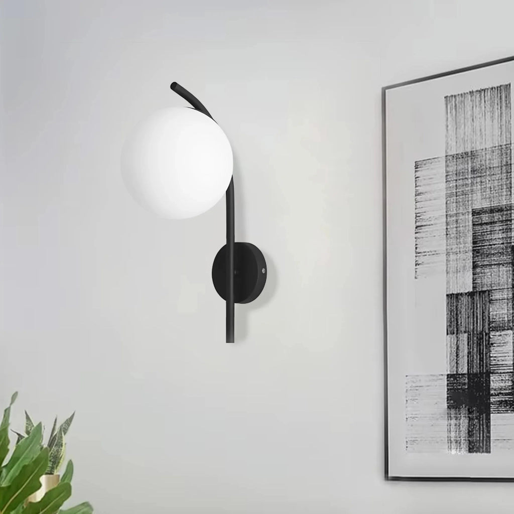 Lampada Da Parete G103-1w Black