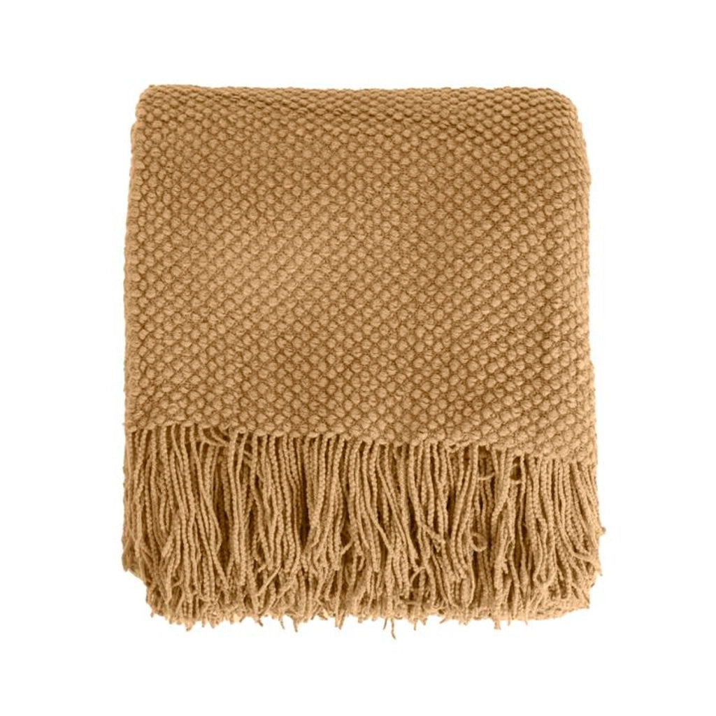 Coperta plaid marrone 130x170cm DENARLA