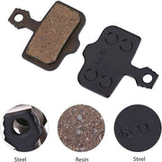Blocco Frizione per Bicicletta - 4 Pezzi - Blocco Frizione per Bicicletta - Schijfrem Blokken per Mountainbike - Blocco Frizione per Bicicletta con Hars - Dischi di Frizione per Bicicletta