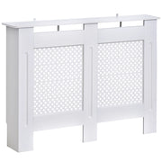 Copriradiatore MDF con ripiano superiore ¨C zephmum ¨C bianco 111.5x19x82 cm