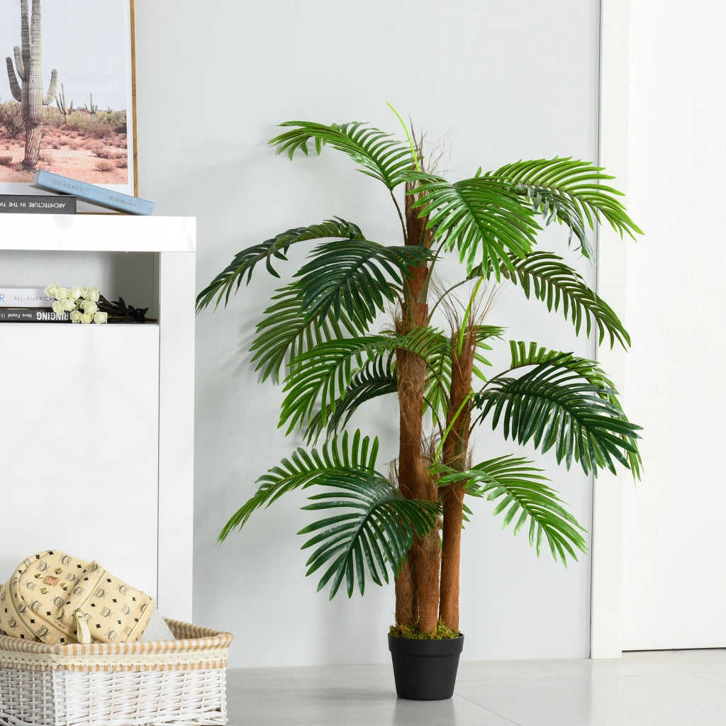 Palma Artificiale in Vaso ¨C zephmum ¨C Verde 120 cm