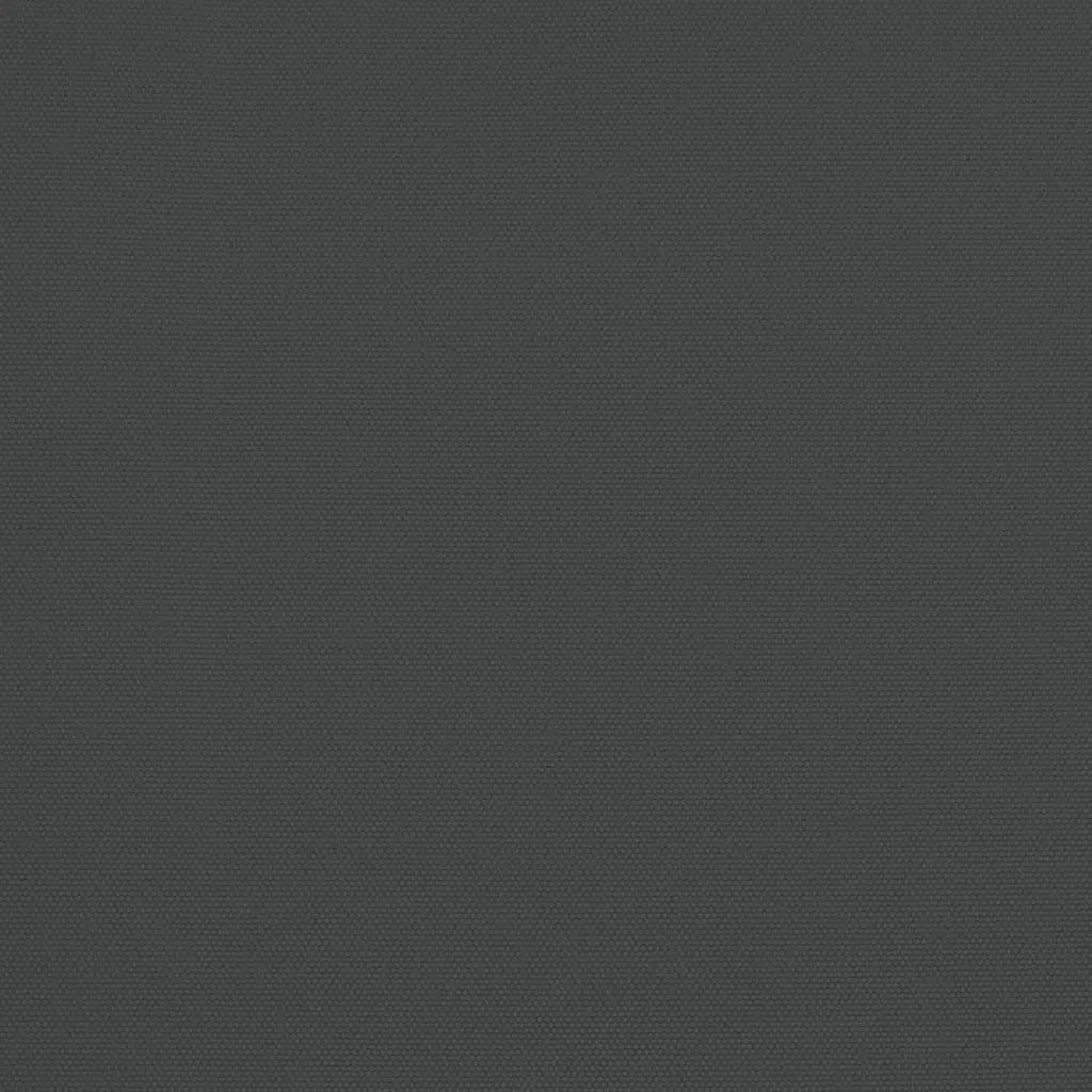 Ombrellone da Esterni con LED e Palo in Acciaio 300cm Antracite 44511