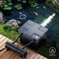 CUV-2072 Chiarificatore UVC 72W Sterilizzatore per laghetti contro le alghe