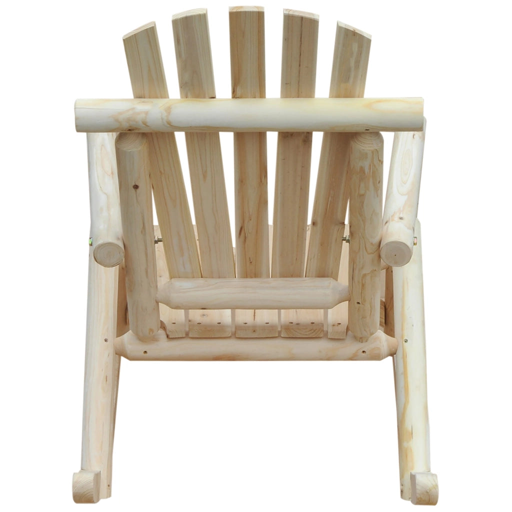 Sedia a Dondolo da Giardino in Legno 66x96x98 cm  Vermont