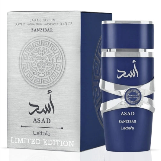Lattafa asad zanzibar limited edition  edp 100ml
