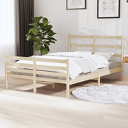 Giroletto-Struttura Letto in Legno Massello di Pino 120x190cm Small Double 577866
