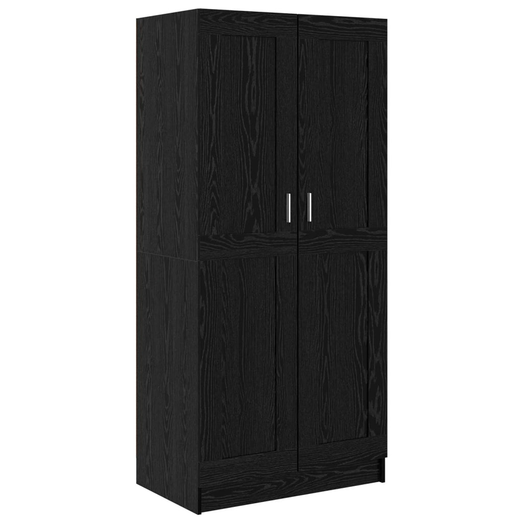 Guardaroba Rovere Nero 82,5 x 51,5 x 180 cm Legno multistrato 875163