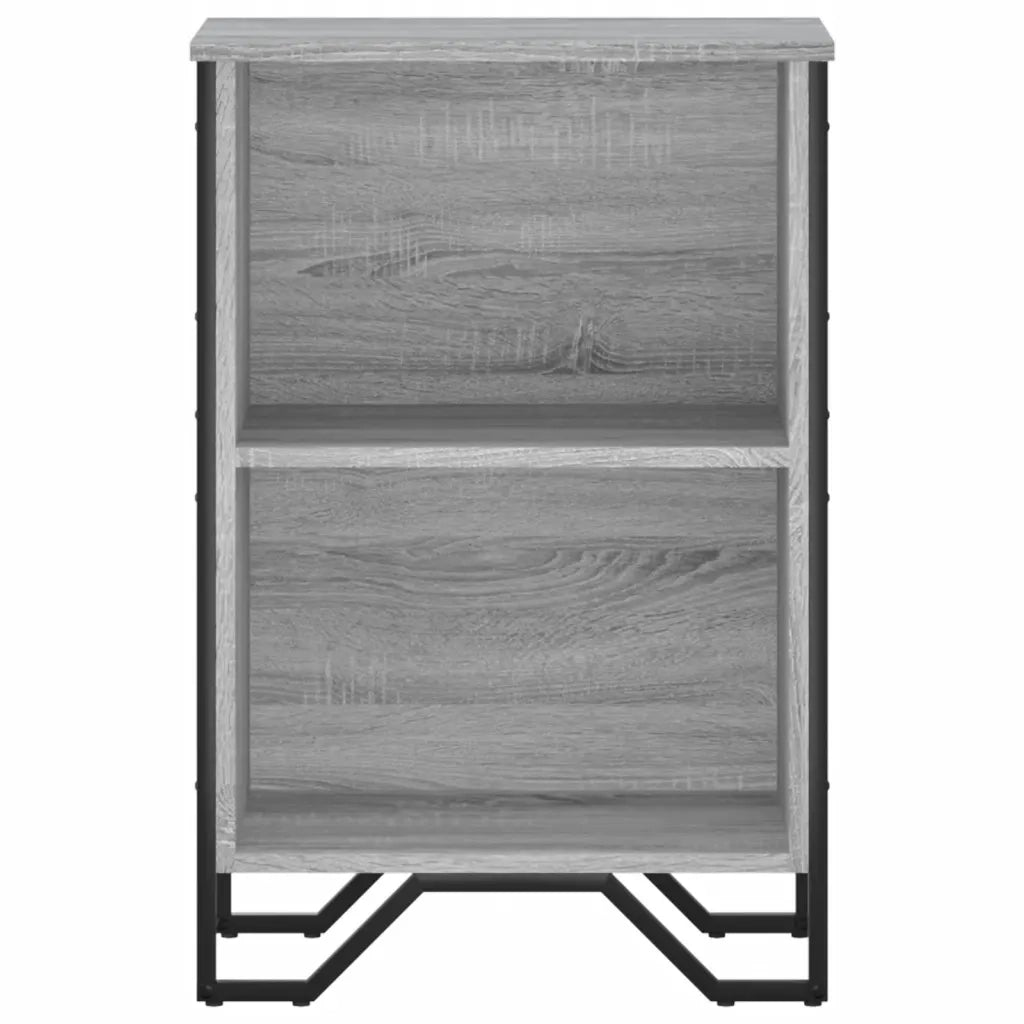 Libreria Grigio Sonoma 50x31x74,5 cm in Legno Multistrato 848602