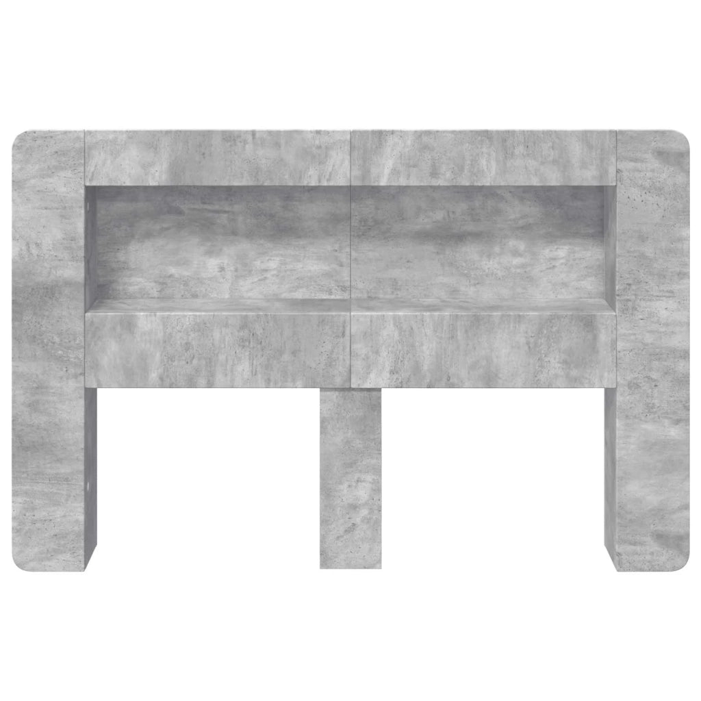 Testata del letto Grigio Cemento Legno ingegnerizzato 8001276