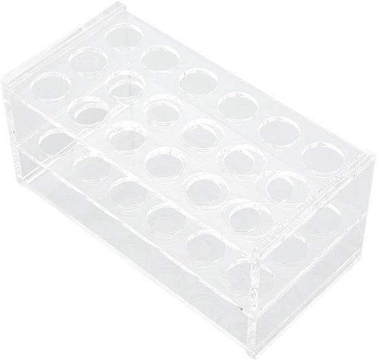 Bocchetta di raccordo in acciaio inossidabile con 18 fori - Adatto per tubi da 17mm - Utilizzabile in laboratorio o a uso domestico - Dimensioni 15 x 7,6 x 7 cm
