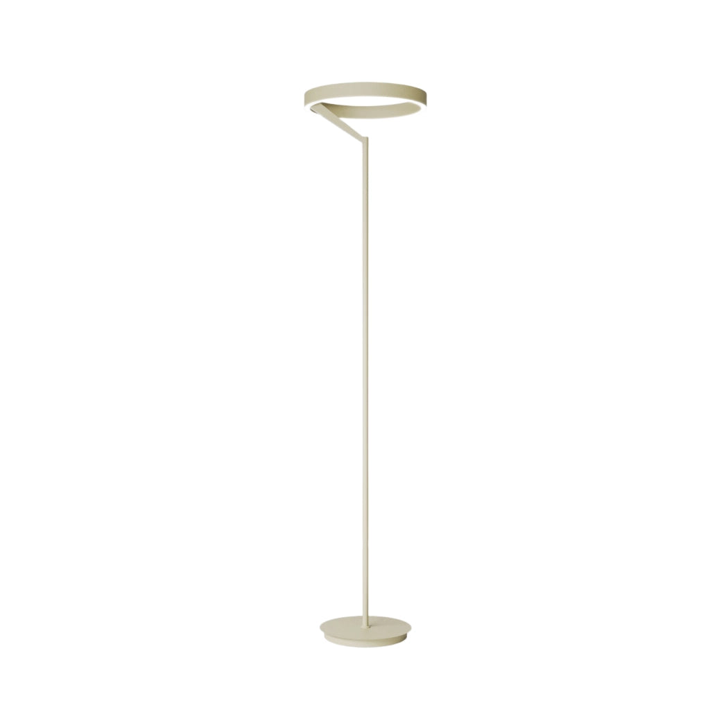Lampada da Terra CRISEIDE PT LED 40W 2000lm 3000K dimmerabile a pedale in alluminio Verde salvia - Gealuce