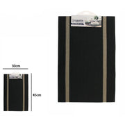 Trade Shop - Tovaglietta Tovagliette Colazione All'americana Cucina Tavola 30x45cm 72286 Nera -