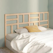 Testiera per Letto 206x4x104 cm in Legno Massello di Pino