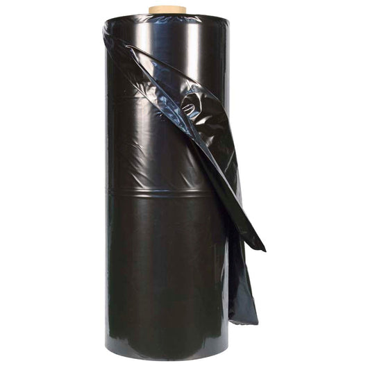 Telo Pacciamatura da Giardino in PE 1,5x10m Rama Nero