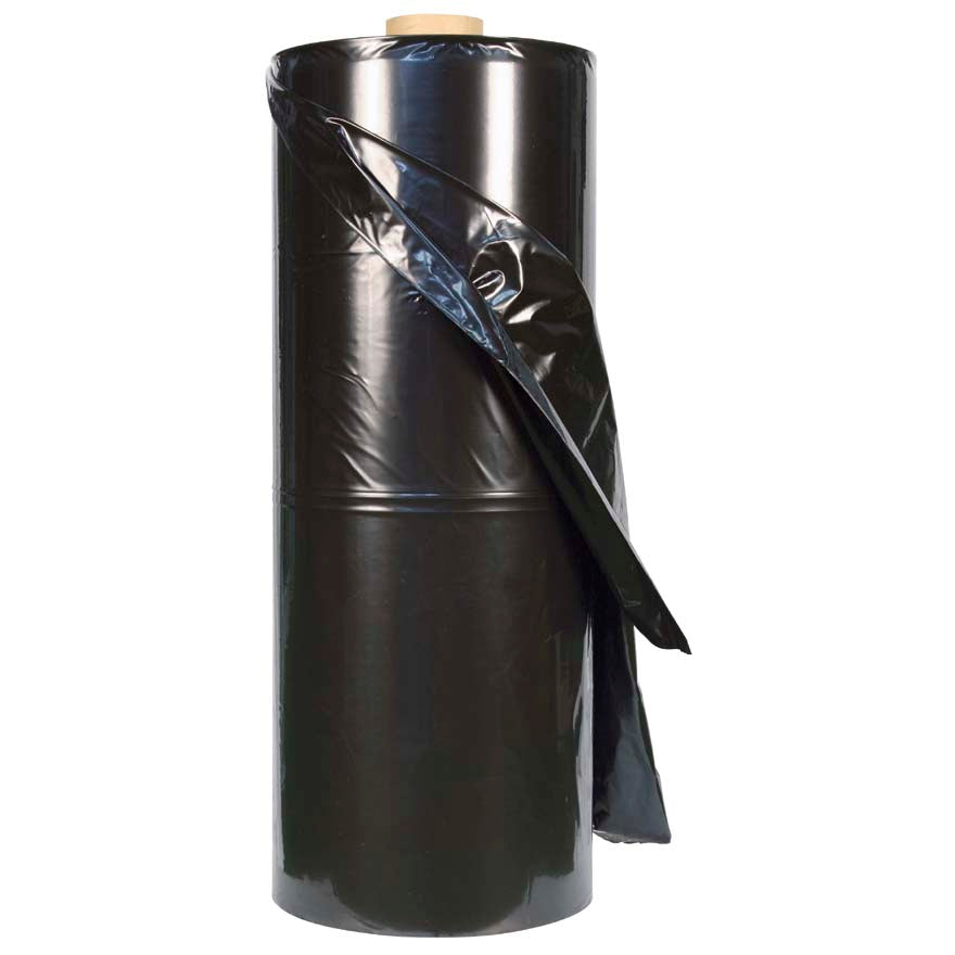 Telo Pacciamatura da Giardino in PE 1,5x10m Rama Nero