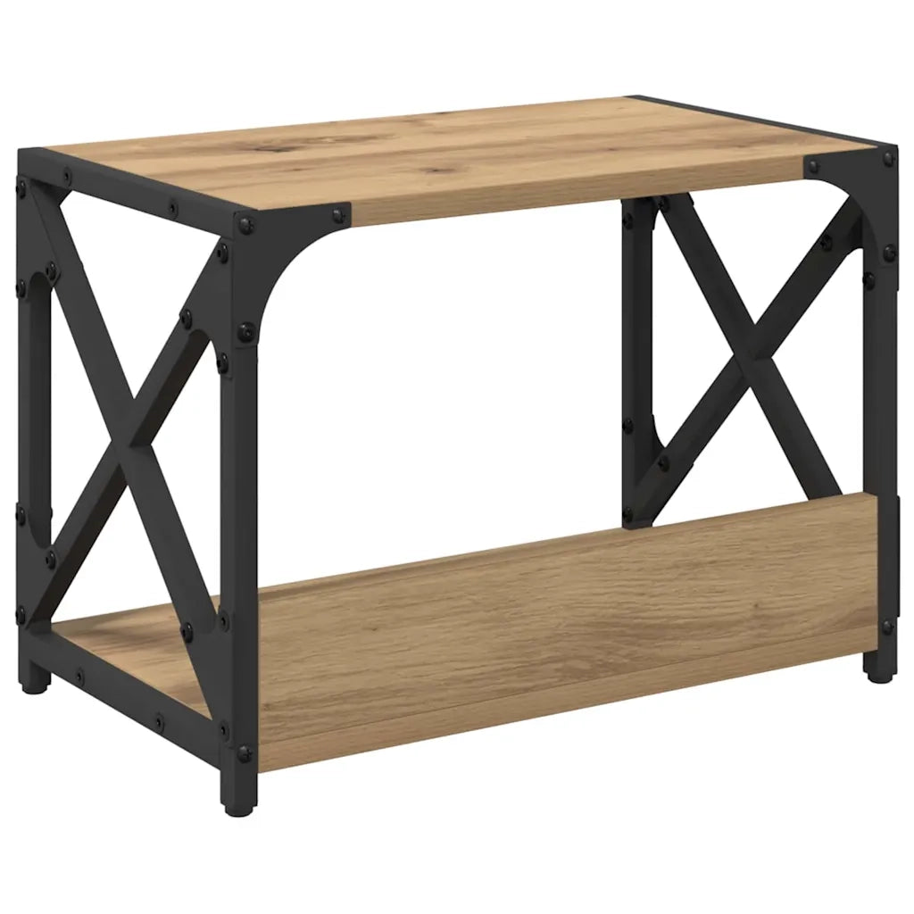 Supporto per Stampante Rovere artigianale 44 x 26 x 31.5 cm 882173
