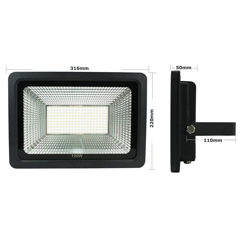 Trade Shop - Faro Faretto Proiettore A Led Per Da Esterno Ip65 Luce Fredda Calda 30 50 100 W -