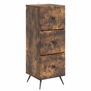 Mobile con Cassetti Rovere Fumo 33 x 34,5 x 90 cm 895540