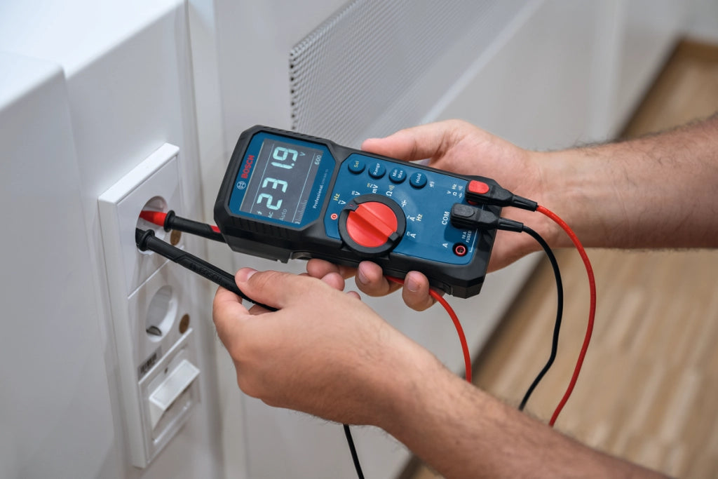 Multimetro digitale Bosch per valori RMS max 600V GDM 600-15