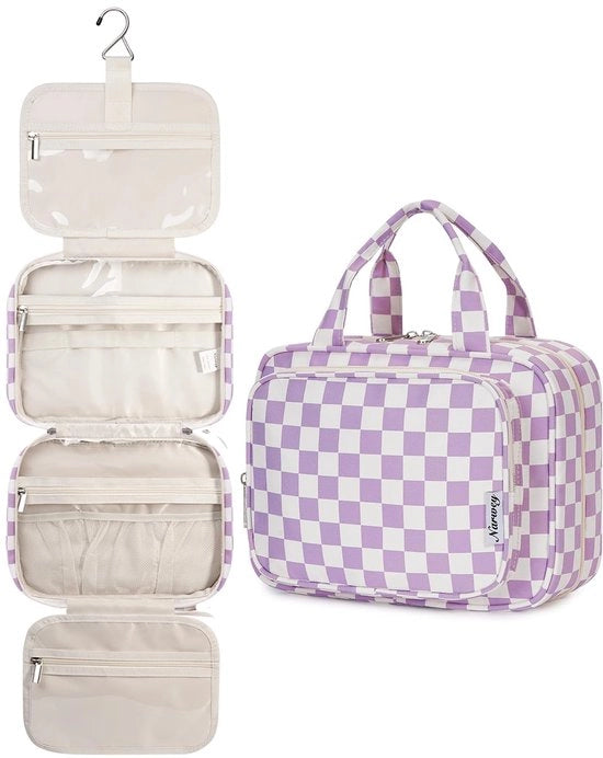 Organizzatore per Bagni da Appendere per Donne Grande Organizzatore Cosmetico per Donne Ragazze (Tavolo a Cassetti Blu Scuro)