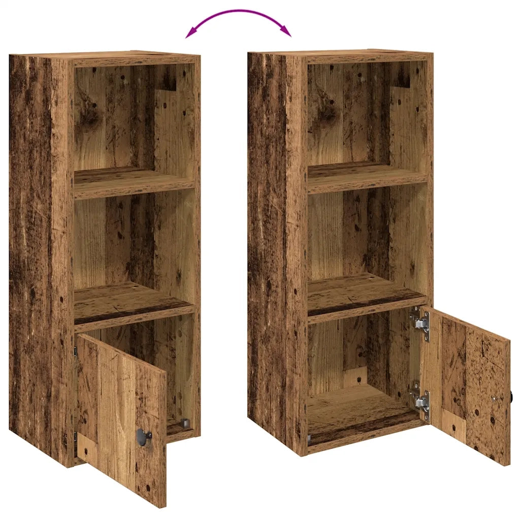 Libreria Legno Vecchio 31x24x77 cm in Legno Multistrato 860335