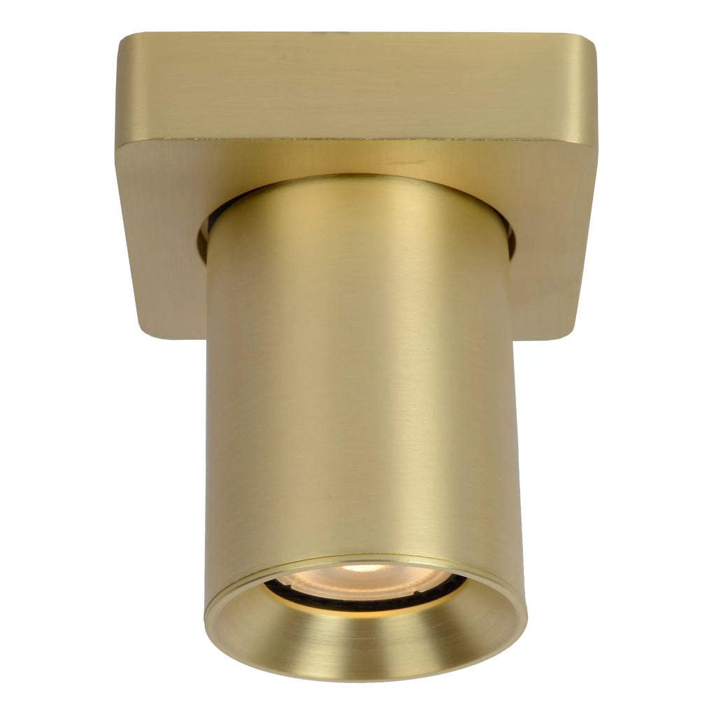 Spot plafoniera orientabile ottone 1xGU10 Lucide Nigel