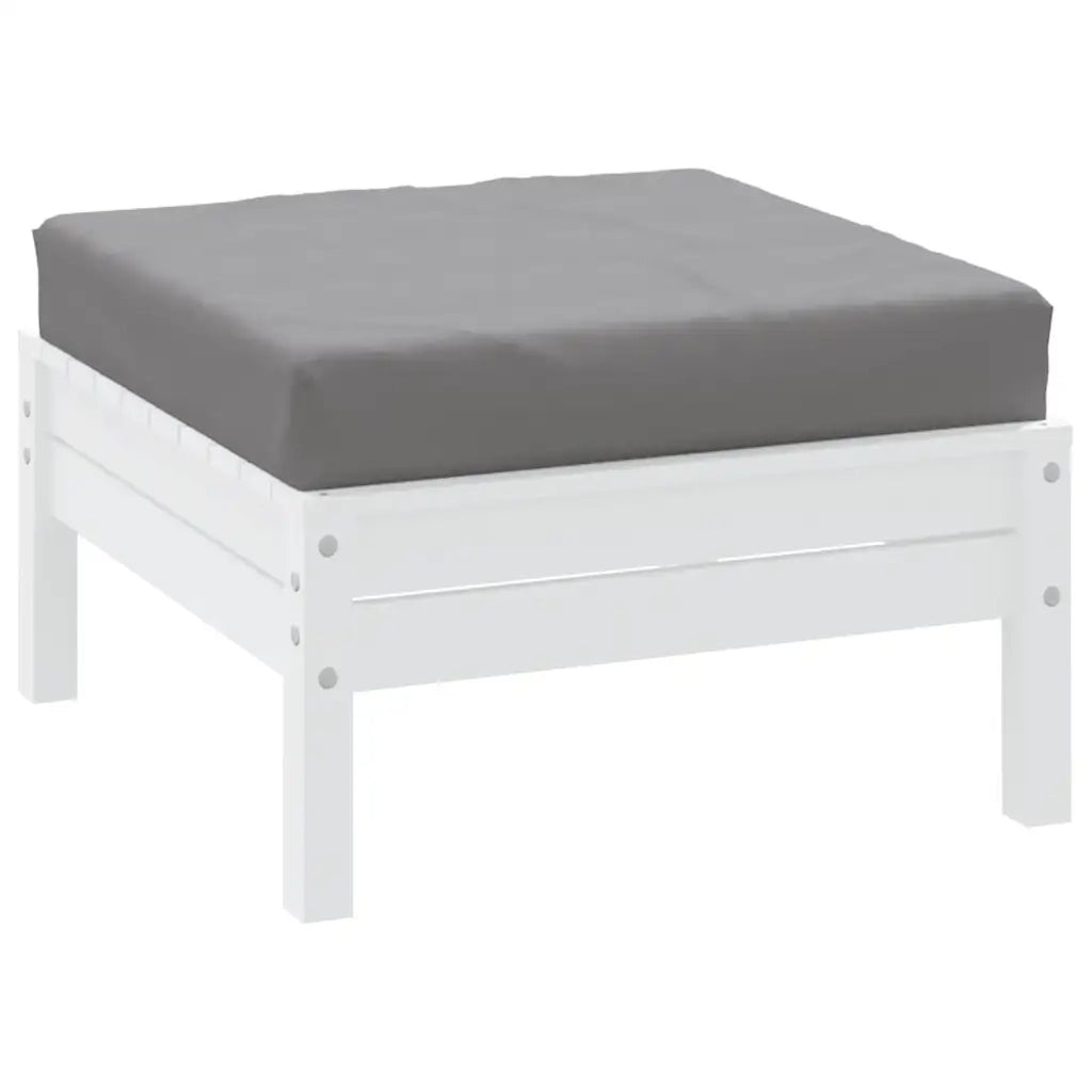 Cuscino per Pallet Grigio 60x60x9,5 cm in Tessuto Oxford 361793