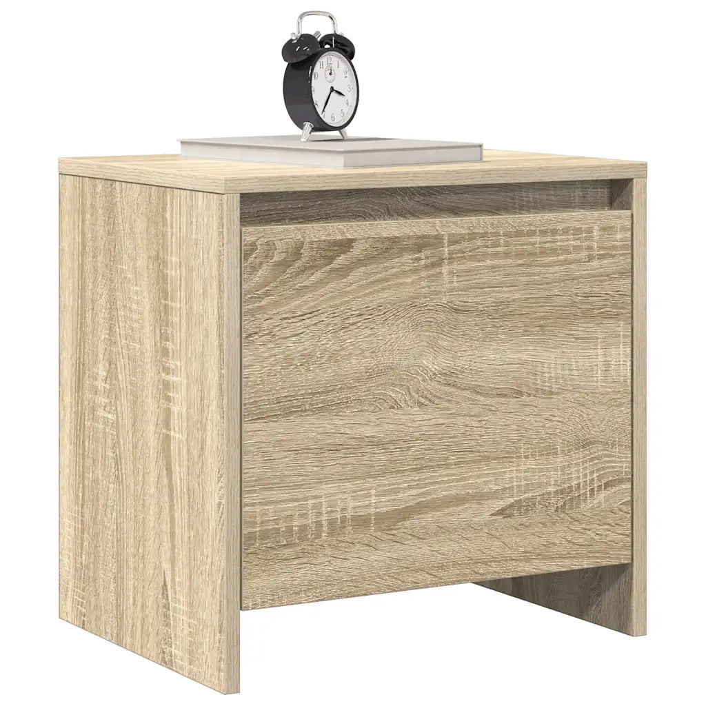 Comodini 2 pz Rovere Sonoma 45x34x44,5 cm in Truciolato 809870