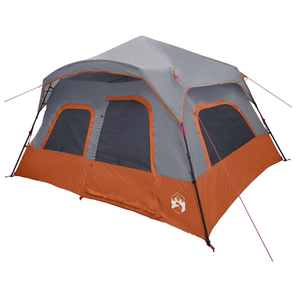 Tenda Istantanea Grigio e arancione 340 x 280 x 190 cm 42017483