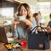 Borsa Fredda Leggera per Picnic e Spuntini Insolata a Molla con Chiusura a Zip Idrorepellente