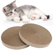Palo di gatto per cani, cartone per gatti, 2 pezzi di palo di gatto a sfera con confezione di imballaggio, palo di gatto riciclabile di cartone da golf