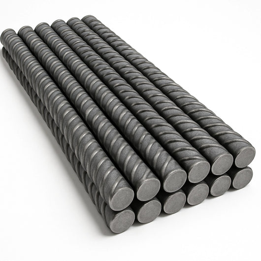 Tondino ferro zigrinato 2 m barra armatura cemento edilizia pezzi 20 *** misura Ø 8 mm, confezione 1