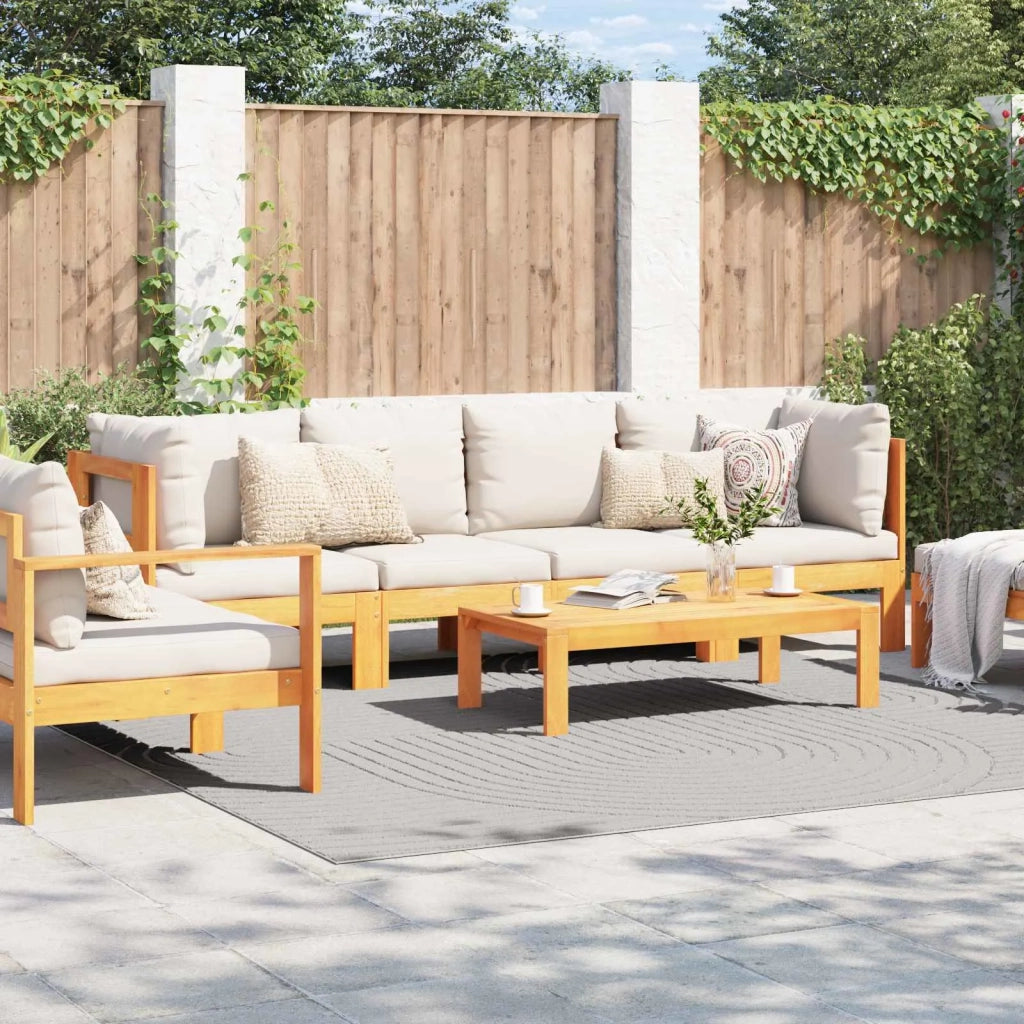 Tappeti per area Quadrato PALMERAS Crema 240 x 240 cm