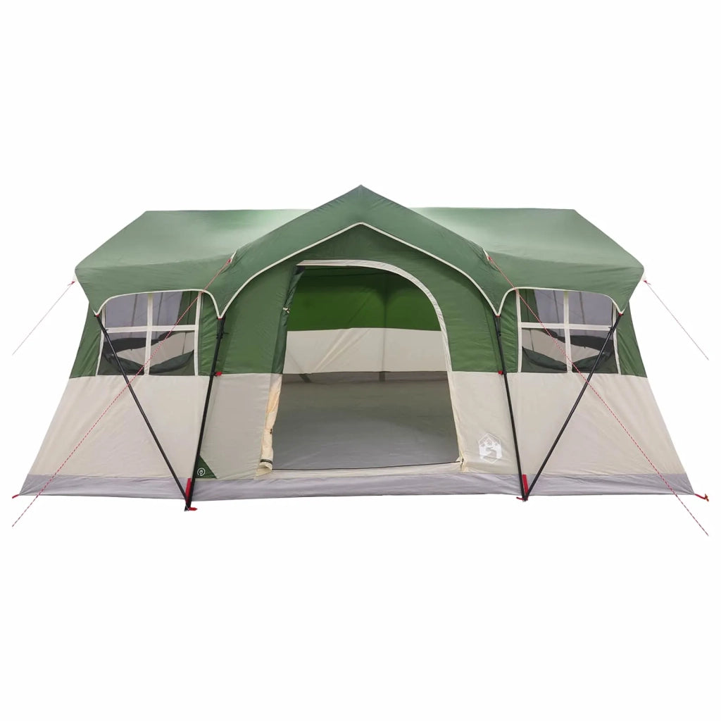 Tenda Familiare Verde 487 x 340 x 216 cm Poliestere e Acciaio 42028673
