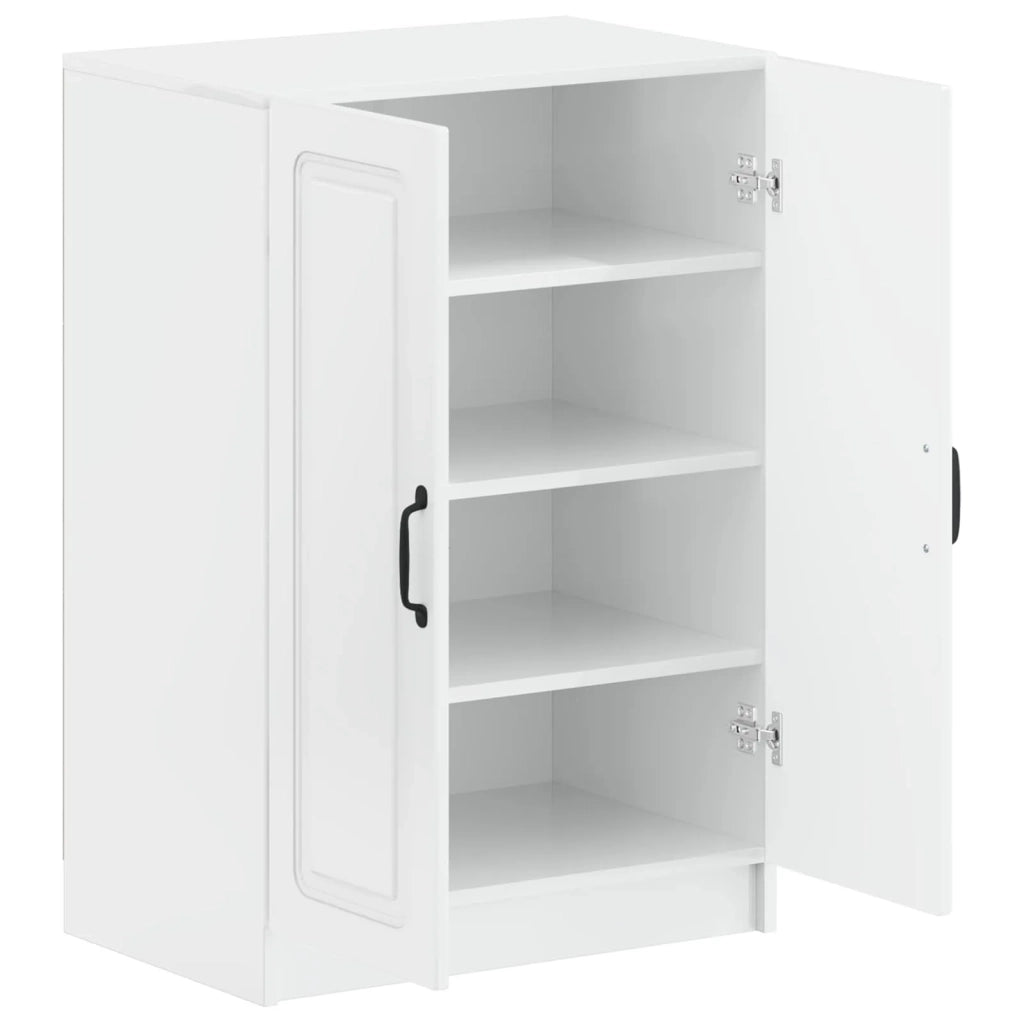 Mobile per scarpe UTRECHT 59,5 x 39,5 x 87 cm Bianco Lucido 897749