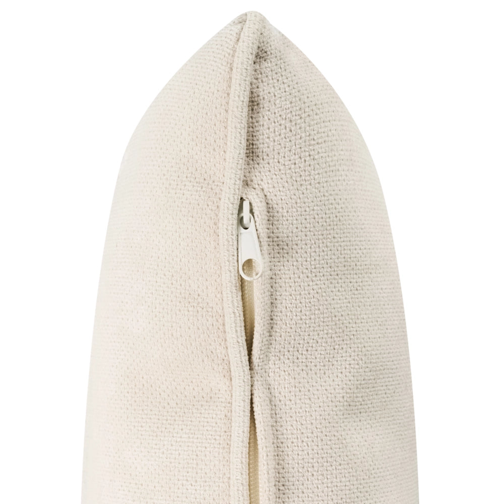 Sedia a dondolo Beige Chiaro Tessuto Gambe in legno con braccioli e cuscino Soggiorno classico tradizionale