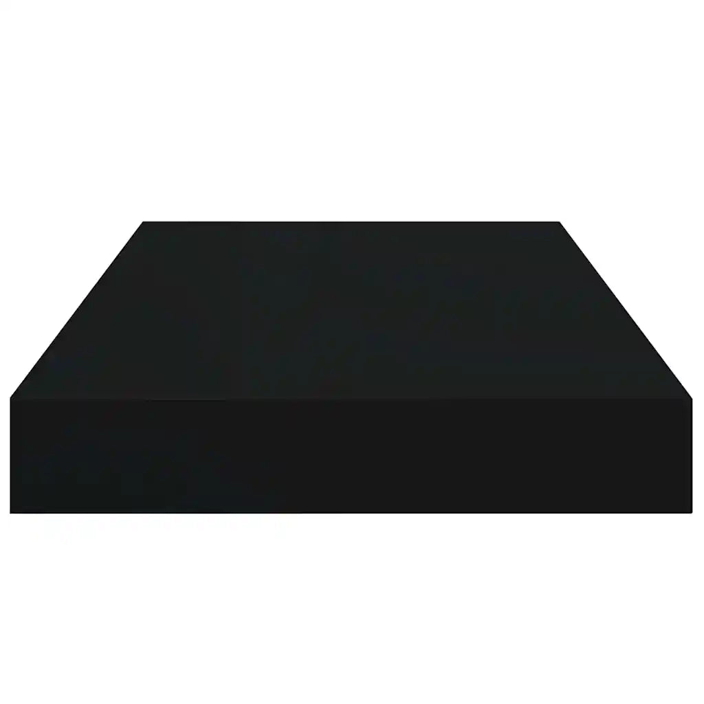Scaffale a Parete Nero 40x23x3,8 cm in MDF cod mxl 33439