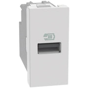 Caricatore USB Bticino MatixGO 15W con 1 porta tipo A bianco JW4191A