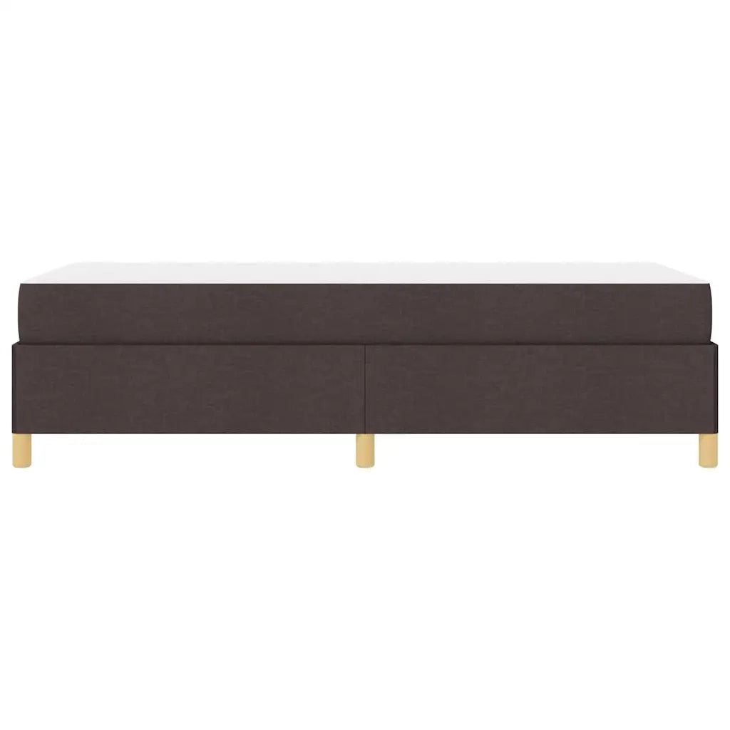 Struttura del letto Marrone Scuro 90 x 200 cm Tessuto 3398909