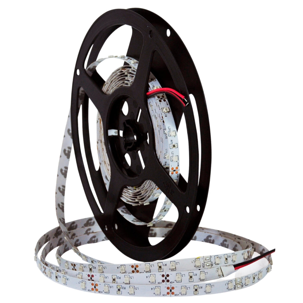 Striscia LED 12V 5m IP20 rossa per interni tagliabile Polux