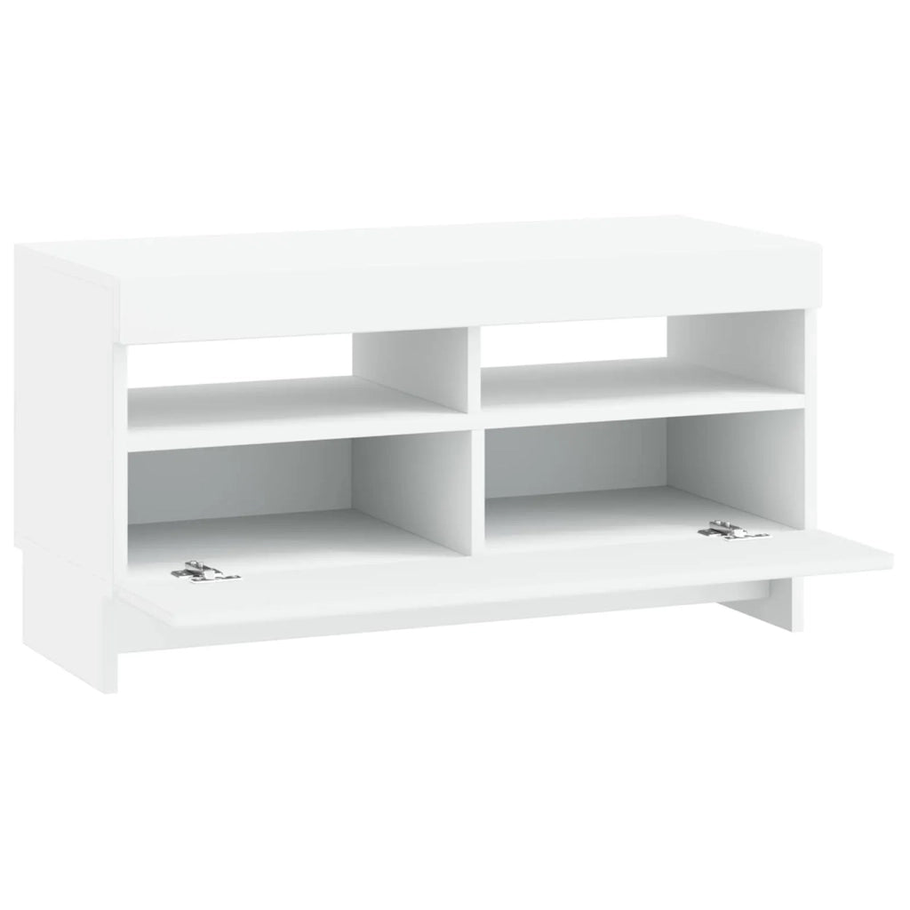 Mobile TV LED ALKMAAR 81 x 35 x 43 cm Bianco 896115