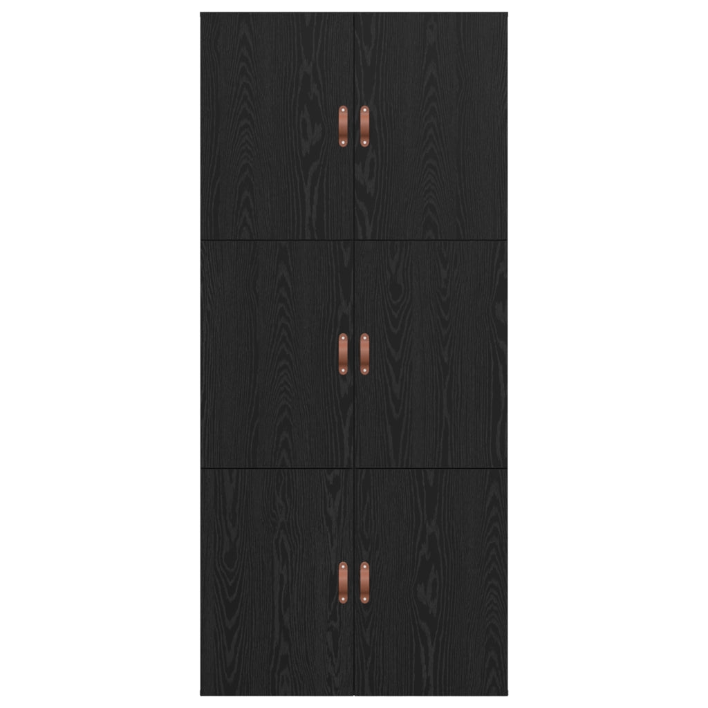 Struttura letto contenitore Quercia Nera 75x190 cm Legno ingegnerizzato