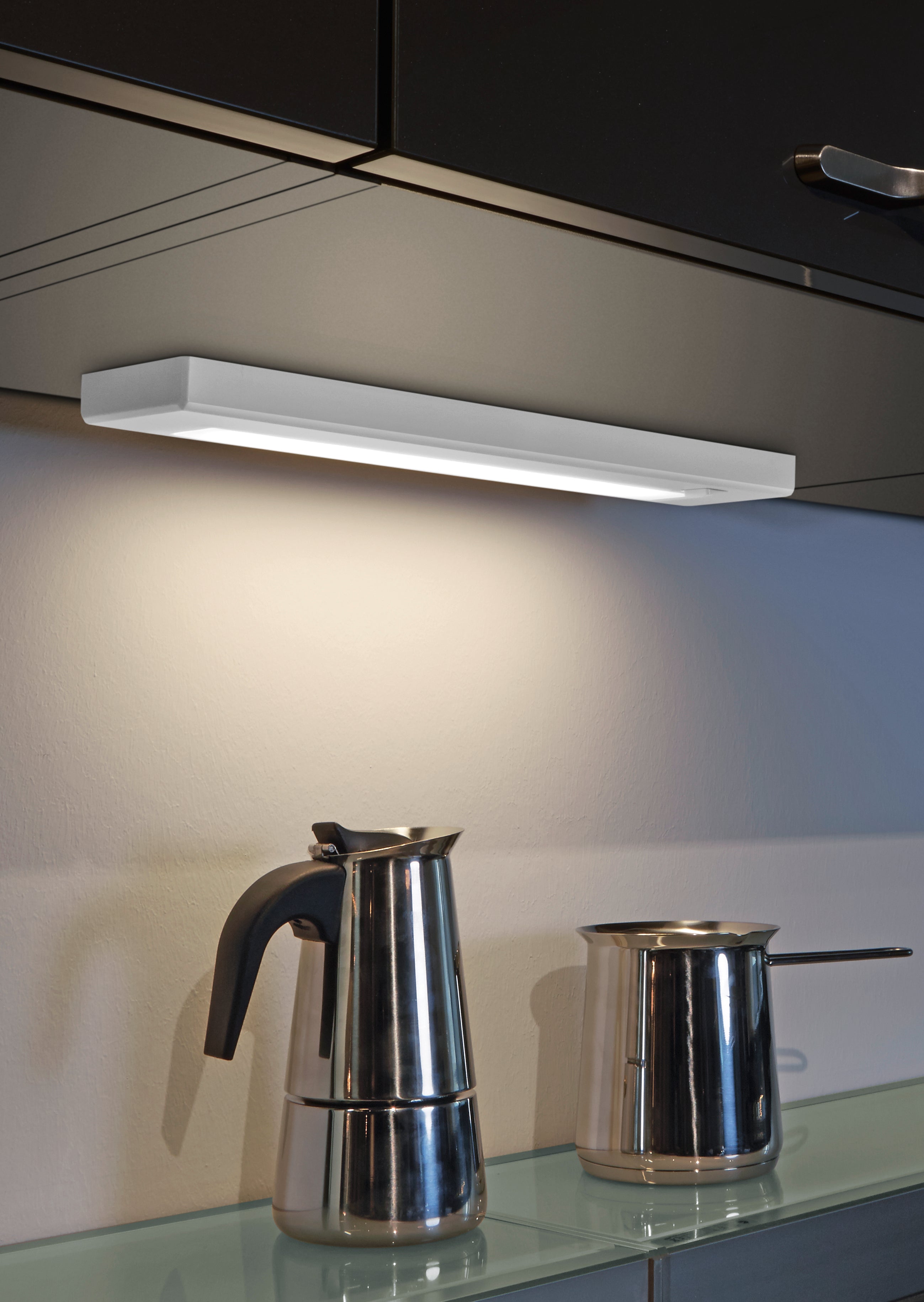 Applique da Interno a LED in Plastica Bianco