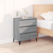 Credenza Grigio Sonoma 60x35x70 cm in Legno Multistrato 823054