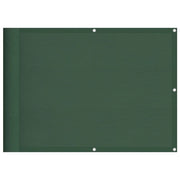 Paravento-Divisorio Balcone Verde Scuro 75x700 cm 100% Poliestere Oxford