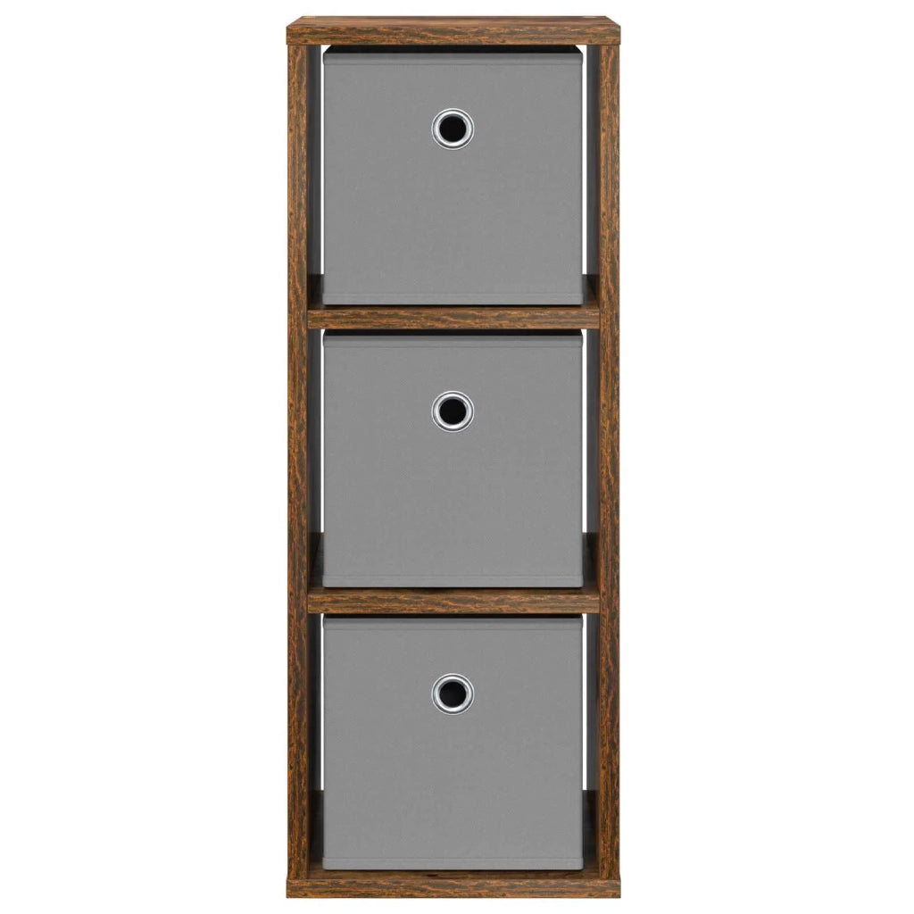 Credenza con cassetto Rovere fumé 25,5 x 22 x 69,5 cm
