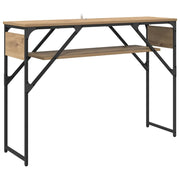Tavolo Consolle | Tavolo d'Ingresso Rovere artigianale 105x30x75cm Legno multistrato