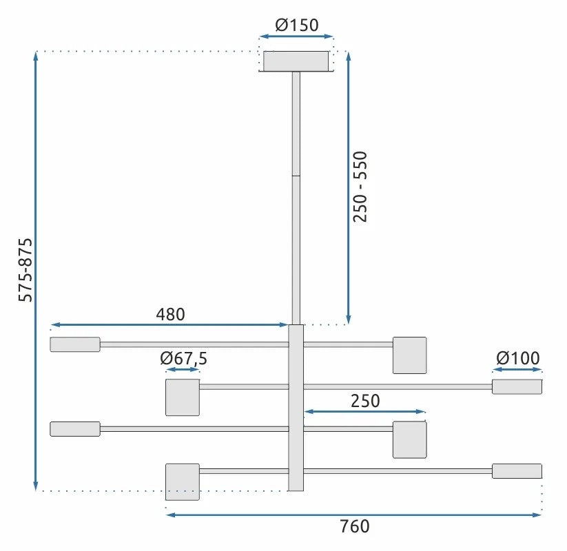 Lampada APP598-8C
